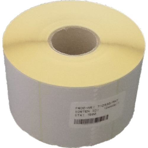 Papier-Etiketten 70mm*50mm, 1500 Etiketten/Rolle